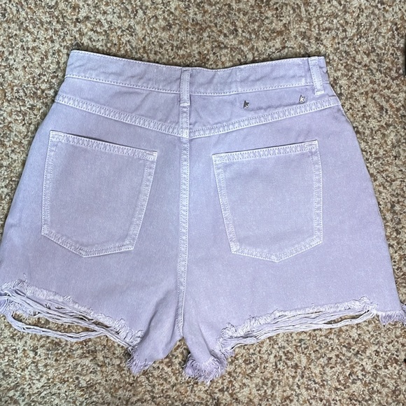 Golden Goose denim Journey Collection shorts worn-out-effect hem - Picture 5 of 12